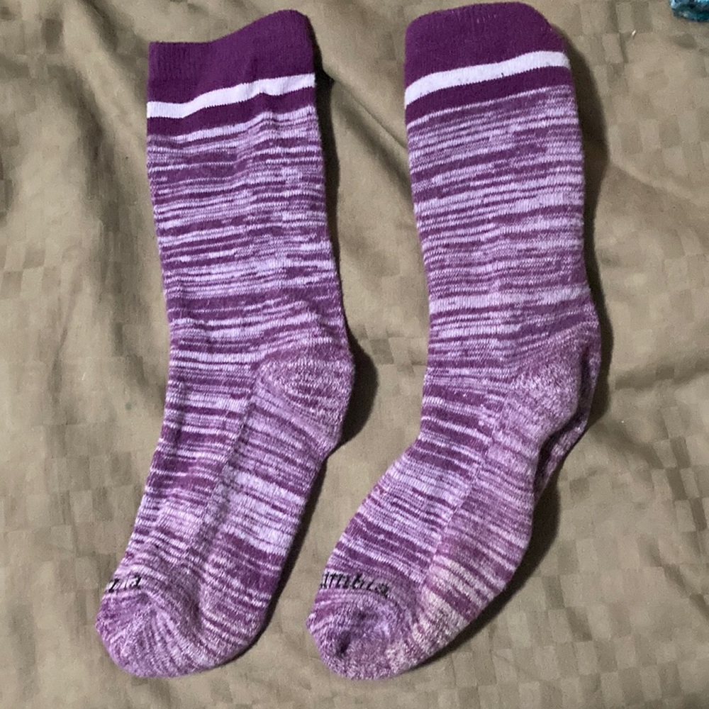 Purple socks